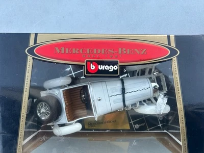 Burago (Bburago) Escala 1/18 Mercedes Benz SSKL 1931 Blanco Diecast Modelo Cod.3002 Foto 1 de 4