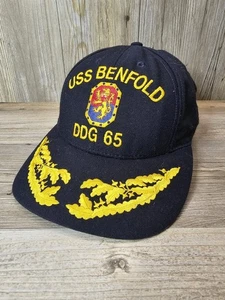 USS BENFOLD DDG 65 The Corps Blue Baseball Cap One Size - Bild 1 von 3