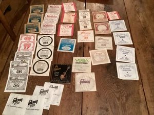 Strings Lot (36) Guitar Mandolin  Violin Fiddle Misc Singles. - Picture 1 of 8