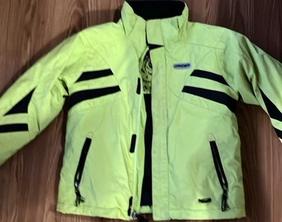 Spyder мальчика куртка размер 7/8 зеленый - Изображение 1 из 4