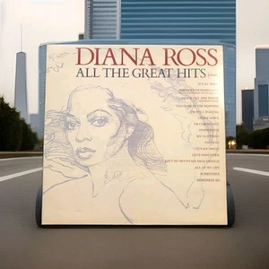 Diana Ross - All The Great Hits - Motown - STMA8036 - Stereo - UK - 1981 - K717 - Picture 1 of 6