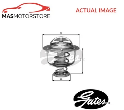 ENGINE COOLANT THERMOSTAT GATES TH31276G1 P FOR NISSAN SUNNY III 2.0 D 2L 55KW - Image 1 of 4