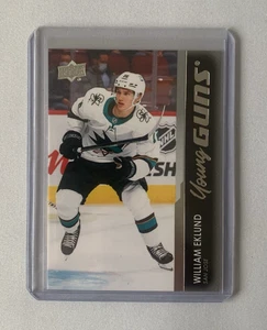William Eklund Young Guns RC San Jose Sharks 21-22 Upper Deck Series 2 #475 - Bild 1 von 2