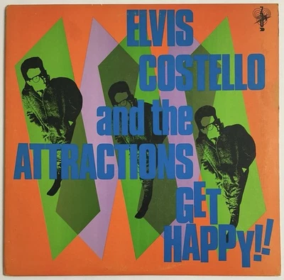 Elvis Costello and the Attractions - Get Happy - Vinyl LP 1980 Columbia JC 36347 Foto 1 de 4