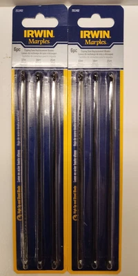 Saw Blades Coping 6 1/2" Irwin Marples 12 piece variety pack NEW! - Image 1 of 3