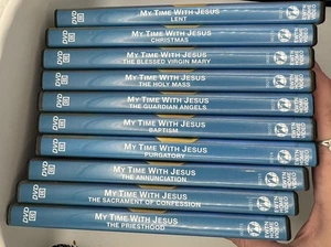 My Time With Jesus EWTN Global Catholic Newtwork 10 DVD Bundle Set English & Spn - Picture 1 of 11