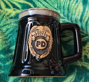 Vintage - Favorite Police Officer PD Black - COFFEE MUG Burton + Burton - 15 Oz - Bild 1 von 5