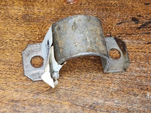 NOS Ford 1965 1966 Shelby GT350 Mustang 15/16" FRONT STABILIZER SWAY BAR BRACKET - Picture 1 of 4