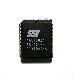 SST49LF002A 33nS 256Kbx8 Flash LPC / PP memory PLCC-32 Genuine SST part x 1 pcs - Picture 1 of 1