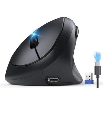 TECKNET Ergonomic Mouse, Bluetooth Wireless Vertical Mouse, Rechargeable Batt... - Image 1 of 4