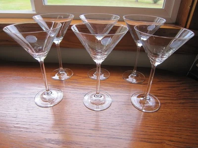 Juego de 6 vasos Martini Lenox Tuscany Classics 8 oz cristal transparente 7 3/8" T Foto 1 de 4