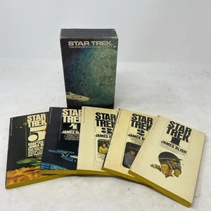 Star Trek Collector's Set, James Blish, 1977, Books 1-5 - Picture 1 of 21