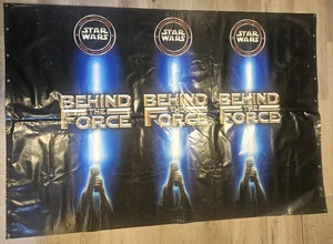 WALT DISNEY WORLD MGM STUDIOS STAR WARS WEEKEND BEHIND THE FORCE 79”x54” BANNER! - Picture 1 of 4