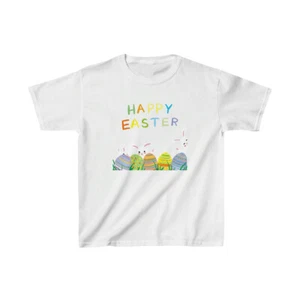 Kids Happy Easter T-Shirt - Picture 1 of 9