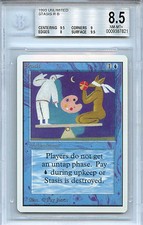 MTG Unlimited Stasis BGS 8.5 NM-MT+ card Magic Amricons 7821
