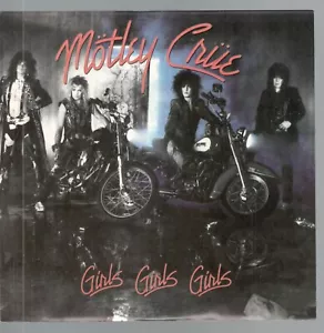 Mötley Crüe - Mädchen, Mädchen, WL PROMO 45 - Bild 1 von 3