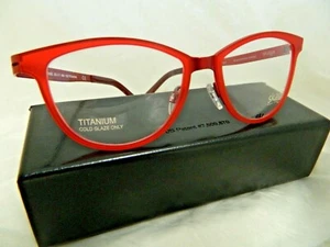 Skaga Scandinavian 2537-U Giesse (404) Rot 53 x 17 135 TITAN Brillengestell - Bild 1 von 4