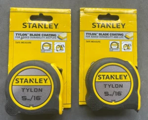 2 x Stanley 5 m/16 Fuß Tylon Klinge Maßband 30-696 - Bild 1 von 2