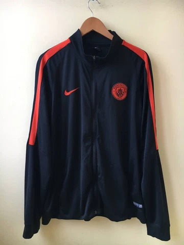 Manchester City 2016 Nike football soccer track top jacket. Size XXL Cover