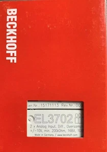1 pieza Nuevo Beckhoff EL3702 EL 3702 PLC en caja envío acelerado - Imagen 1 de 1