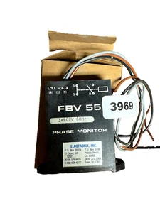 Elcotronix FBV55 Phase Monitor 3X460V 60Hz - Picture 1 of 1