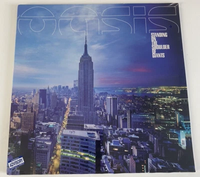 RARE NEW SEALED OASIS STANDING ON THE SHOULDER OF GIANTS RKIDLP 002 UK 1ST PRESS Foto 1 de 2