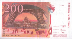FRANCIA 200 FRANCOS 1999 P-159c UNC - Imagen 1 de 2