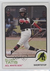 2022 Topps Heritage Minor League Edition Elijah Tatis #165