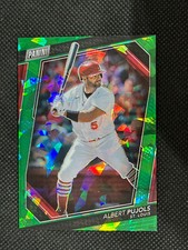 ALBERT PUJOLS 2023 Panini National Convention Gold VIP Green Prizm Card 93/99