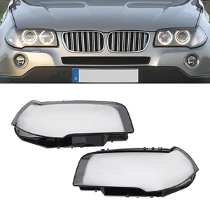 For 2004-2010 Bmw X3 E83 Headlight Clear Lens Cover Pair Right & Left Cover - Picture 1 of 13