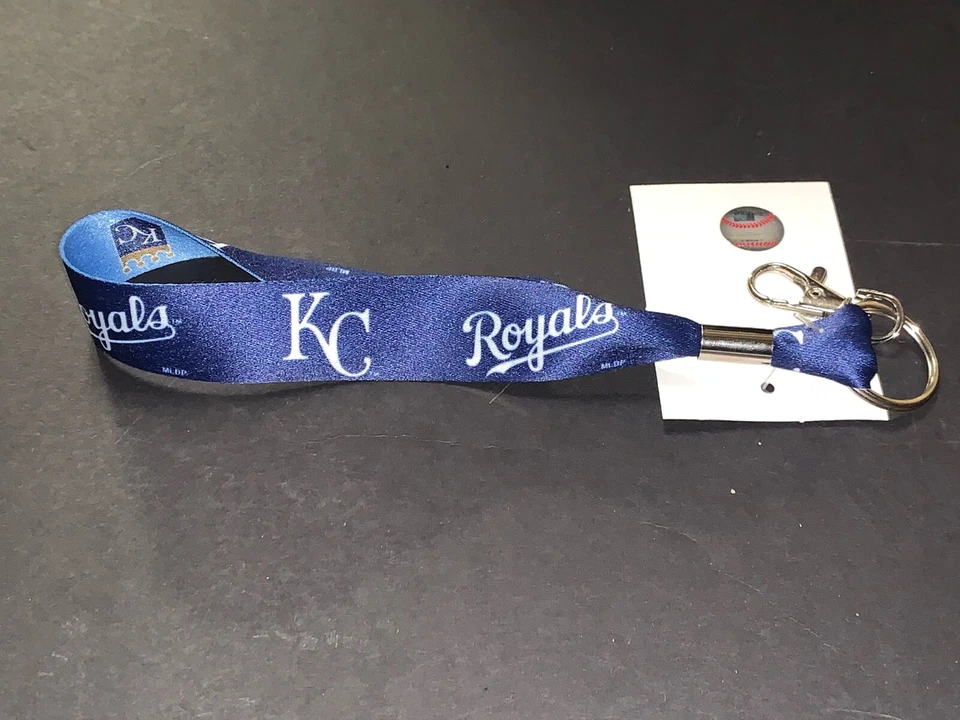 Kansas City Royals MLB KEY STRAP LANYARD CHAIN 1" WIDTH  - Image 1 of 1