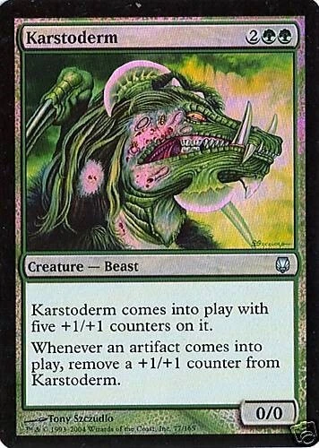 MTG - Darksteel - Karstoderm - Foil - NM - Image 1 of 1