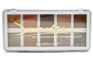 Models Own SANDSTORM Pressed Glitter & Matte Eyeshadow Palette .45oz - Picture 1 of 1