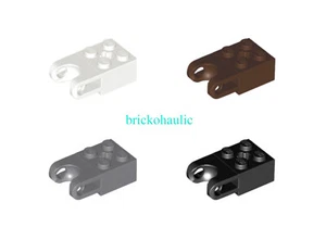 Lego Technic Brick Modified 2x2 with Ball Receptacle Wide & Axle Hole Parts Lot - Picture 1 of 6