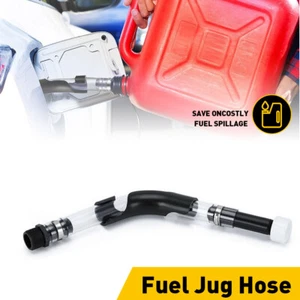 Deluxe Fuel Jug Hose Filler Racing Utility Gas Can Deluxe Kit VP Type Spout - Picture 1 of 9