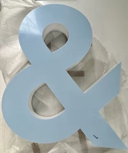 Beleuchtet LED-Buchstabe „&" Leuchtreklame - 130 x 105 x 10,5 Außenwerbung - Bild 1 von 5