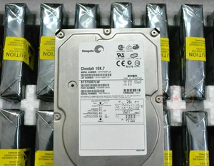SEAGATE CHEETAH ST373207LW 73 Go 10000 tr/min Ultra320 68 broches SCSI - Photo 1/4