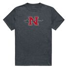 T-Shirt University of Nicholls State Colonels NCAA Baumwolle Grafik Asche S -2XL