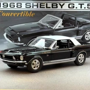 ACME 1:18 Ford Shelby GT500 KR 1968 Muscle Car aleación diecast modelo de coche negro - Imagen 1 de 11