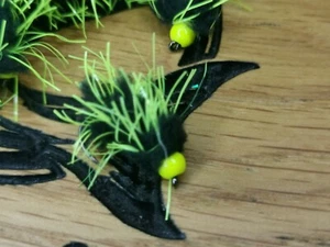 6 VIVA EGGSTACY BLOBS FISHING TROUT FLIES SIZE 10 BARB LESS HOTHEAD - Picture 1 of 7