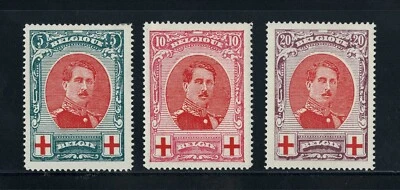 Belgium 1914 Set, King Albert Never Used - Image 1 of 2