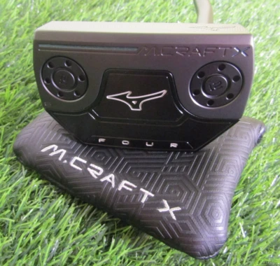 Mint Mizuno M. Craft X FOUR B4 Putter, 34", Headcover - Image 1 of 4