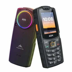AGM M6 4G móvil exterior sin contrato teléfono móvil teclado linterna 2SIM - Imagen 1 de 12