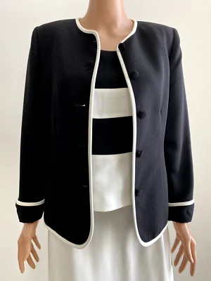 CASUAL CORNER - Chaqueta (Talla: 6, Color: Negro) "Nueva sin etiquetas" Foto 1 de 2