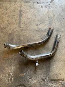 Harley Ironhead XLH XLCH Sportster Front Rear Exhaust Header Pipes - Picture 1 of 14