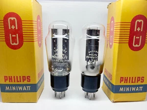 1 NOS Philips (Mullard Made) AZ50 ~ RGN4004 Test GUT EW1 Gleichrichter Vakuumröhre - Bild 1 von 17