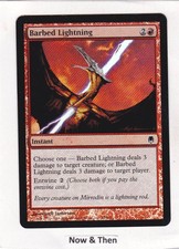 MTG: Darksteel: Foil: Barbed Lightning