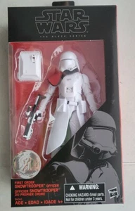 NEW STAR WARS FIRST ORDER SNOWTROOPER OFFICER TRU EXCLUSIVE BLACK SERIES! G27 - Picture 1 of 2