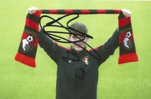BOURNEMOUTH: CONNOR MAHONEY SIGNED 6x4 PORTRAIT PHOTO+COA - Picture 1 of 1
