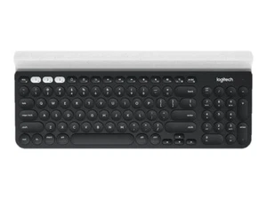 Logitech Tastatur K780 Multi-Device USB-Tastatur kabellos schwarz Italienisch - Bild 1 von 5